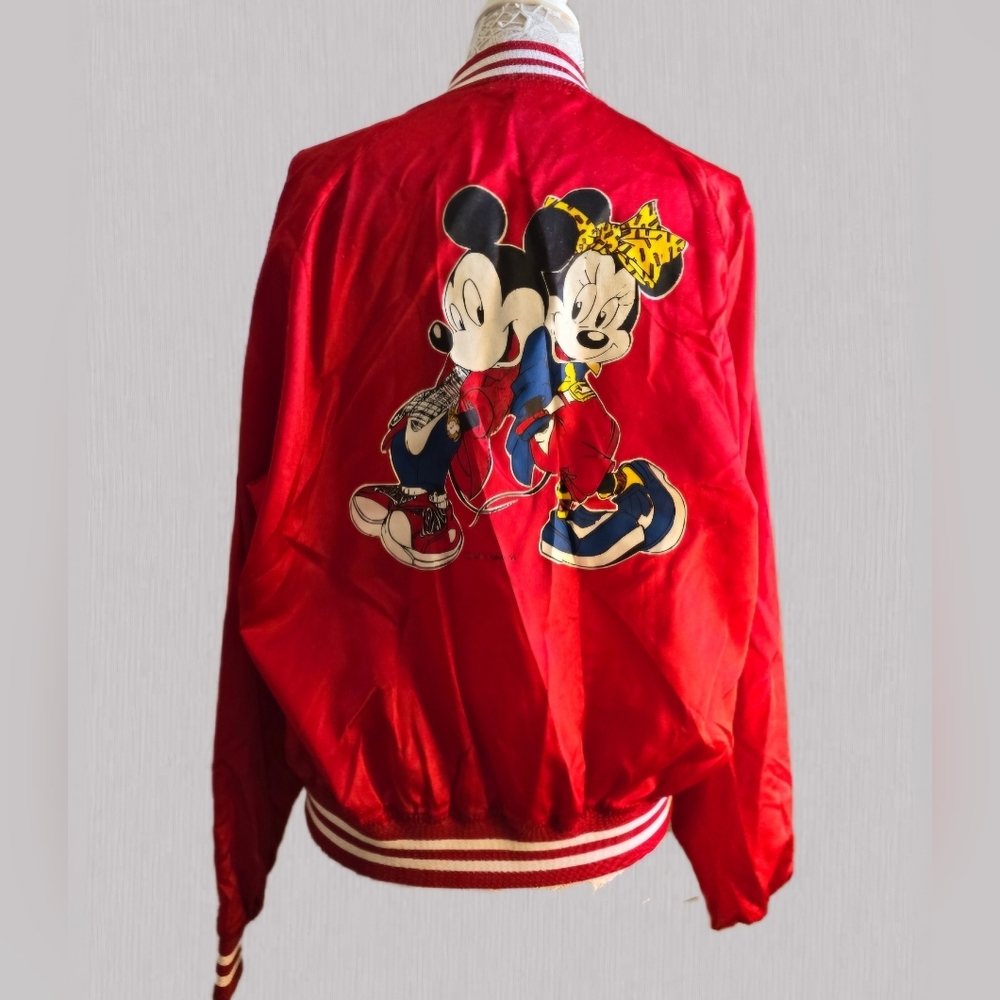 Vintage Mickie + Minnie Bomber